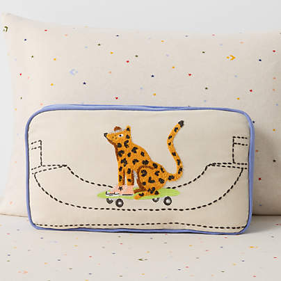Converse Animal Friends Kids Throw Pillow