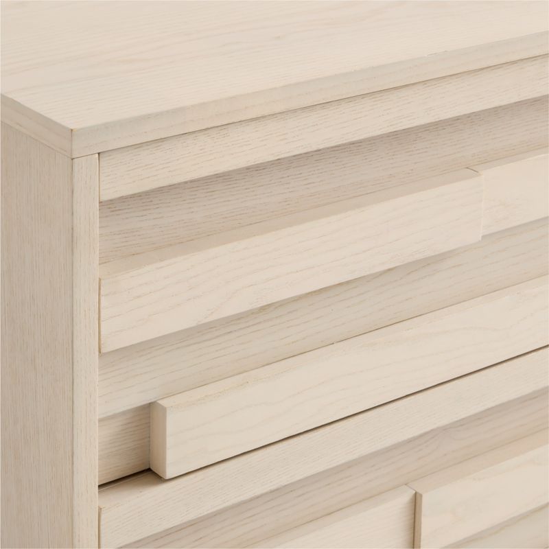 Converse Full Court Whitewashed Ash Wood Wide Kids Dresser - image 8 of 8