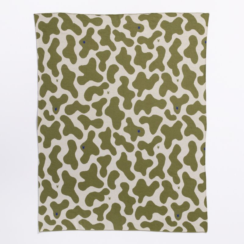 Converse Intarsia Knit Camo Organic Cotton Kids Throw Blanket - image 5 of 7