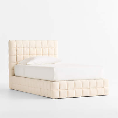 Converse Natural Puffy Canvas Kids Twin Bed