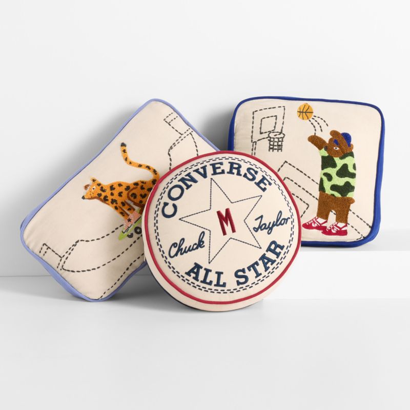 Converse Chuck Taylor Patch Kids Throw Pillow - image 7 of 10