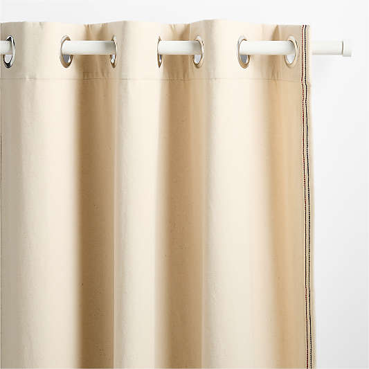 Converse Topstitch Undyed Canvas Kids Curtain Panel