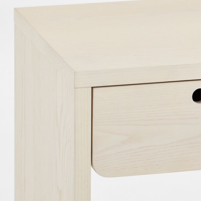 Converse Vent Whitewashed Ash Wood Kids Nightstand with Drawer - image 10 of 11