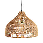 View Cabo Large Woven Pendant Light - image 16 of 16