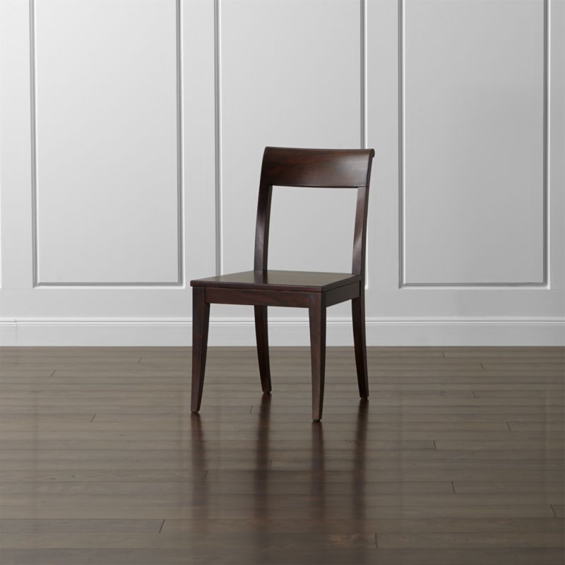 Cabria Dark Wood Dining Chair