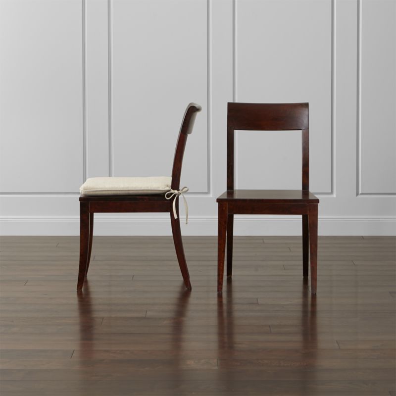 Cabria Dark Wood Dining Chair