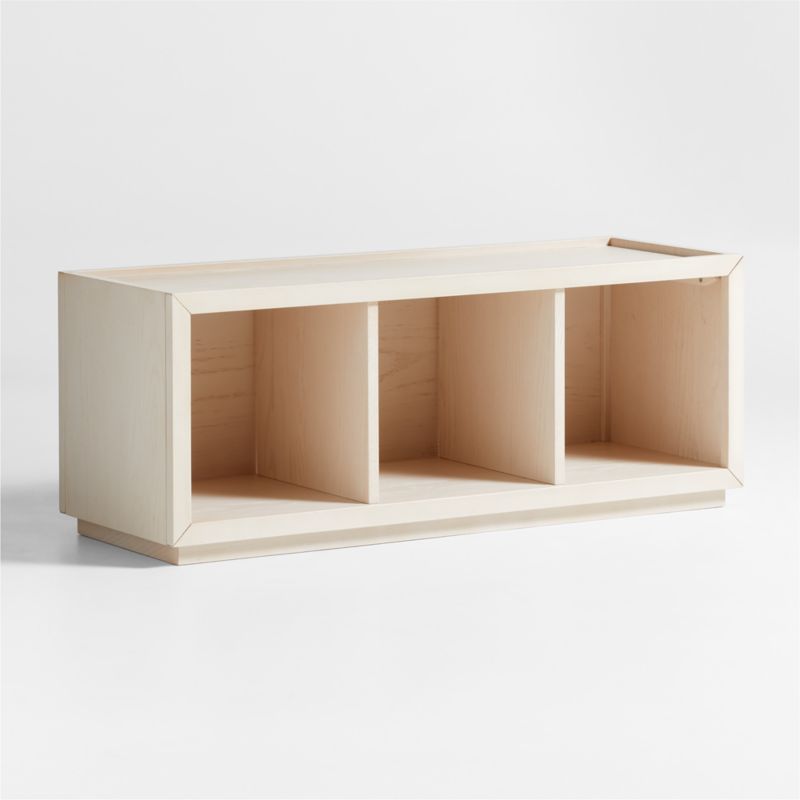 Cade Sunwashed Wood 3-Cube Stackable Bookcase - image 5 of 12