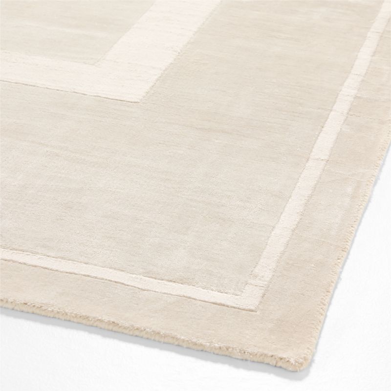 Cadre Viscose Cream Area Rug 6'x9' by Athena Calderone - image 9 of 10