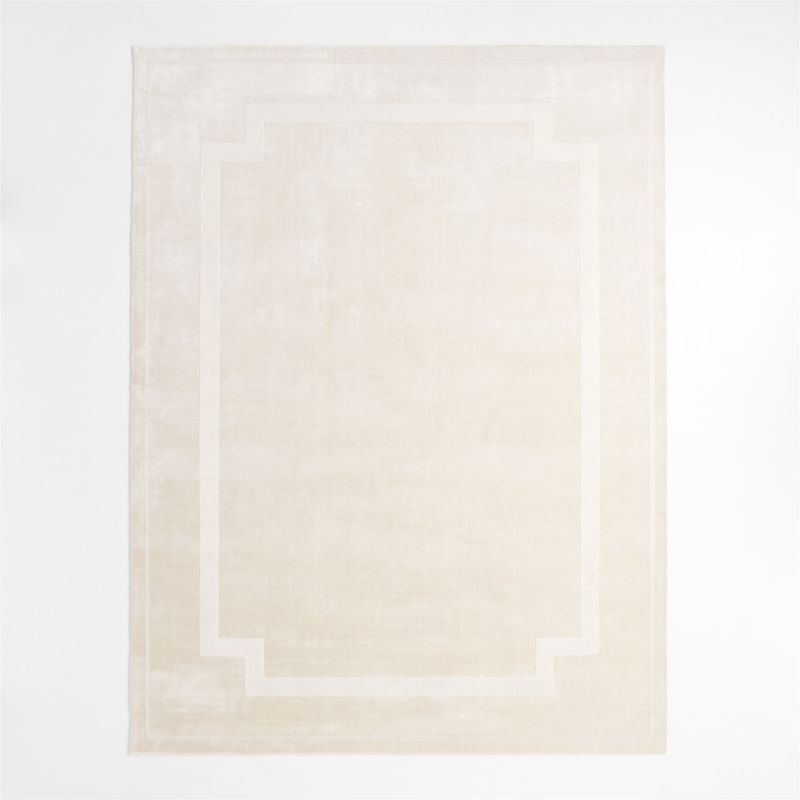 Cadre Viscose Cream Area Rug 6'x9' by Athena Calderone - image 1 of 10