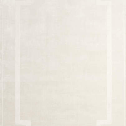 Cadre Viscose Handwoven Cream Area Rug 12'x15' by Athena Calderone