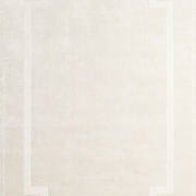 Cadre Viscose Handwoven Cream Area Rug 12'x15' by Athena Calderone