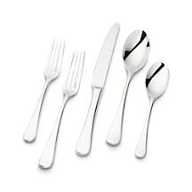 Caesna Mirror 20-Piece Flatware Set by Robert Welch + Reviews | Crate ...