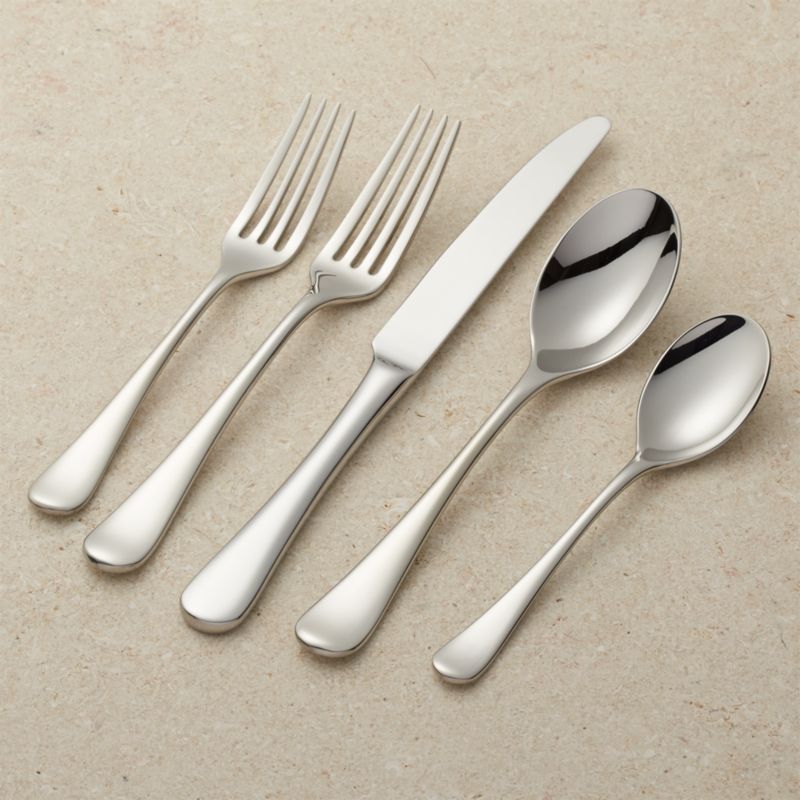 Caesna Mirror 5-Piece Flatware Place Setting by Robert Welch + Reviews ...