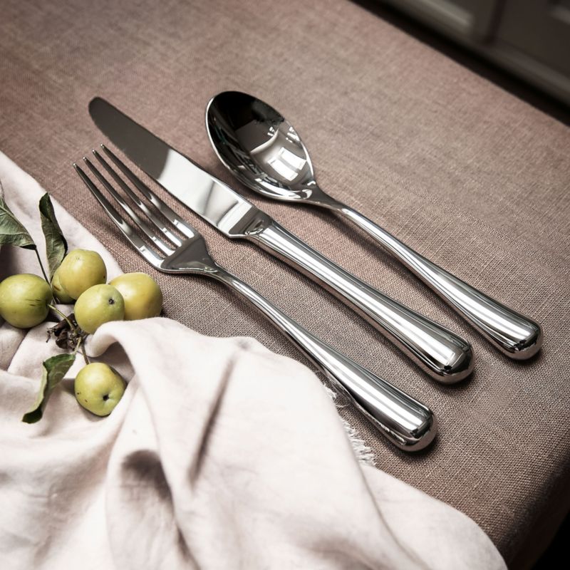 Caesna Air 5-Piece Silver Metallic Place Setting - image 5 of 5