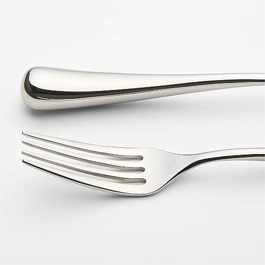 Caesna Air 20-Piece Silver Metallic Flatware Set