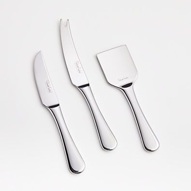 View Caesna Cheese Knives, Set of 3 details
