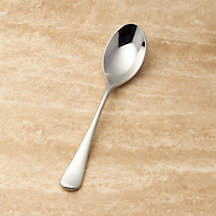 Caesna Mirror Dinner Spoon by Robert Welch Set of 8 | Crate & Barrel