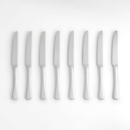 Caesna Mirror Dinner Knife, Set of 8