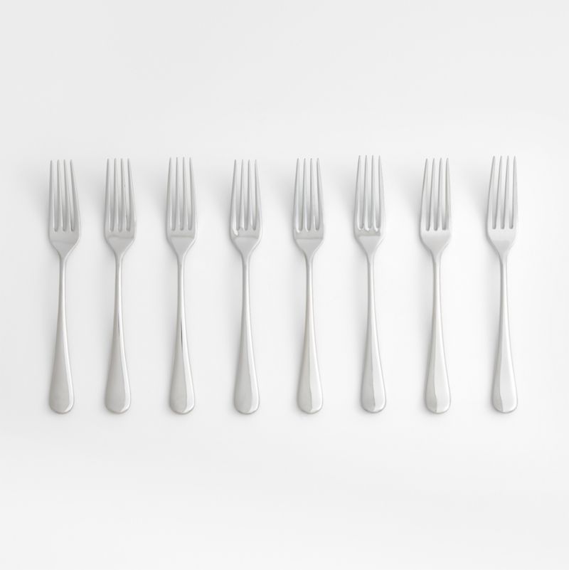 Caesna Mirror Salad Forks, Set of 8