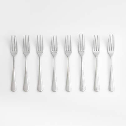 Caesna Mirror Salad Forks, Set of 8