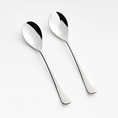 View Caesna Mirror Salad Servers, Set of 2 details