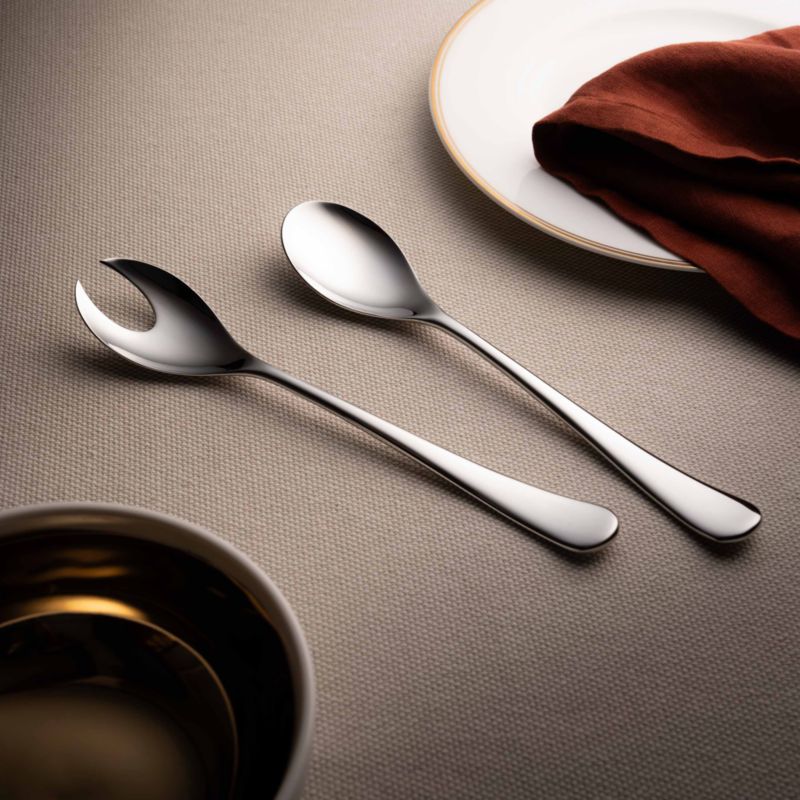 Caesna Mirror Salad Servers, Set of 2 - image 4 of 5