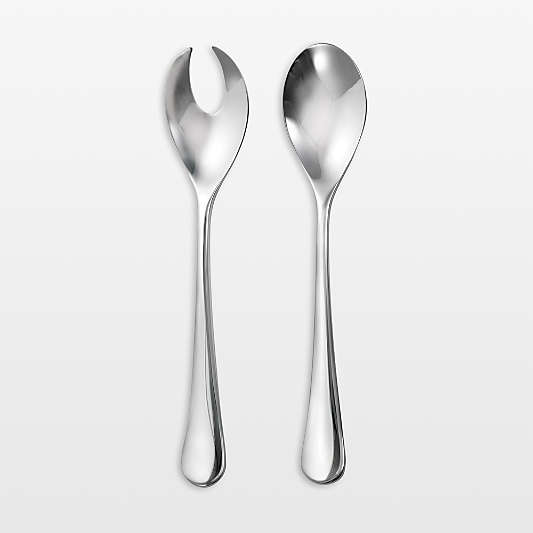 Caesna Mirror Salad Servers, Set of 2