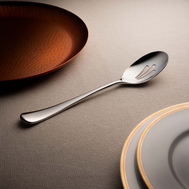 Caesna Mirror Slotted Serving Spoon - image 2 of 3