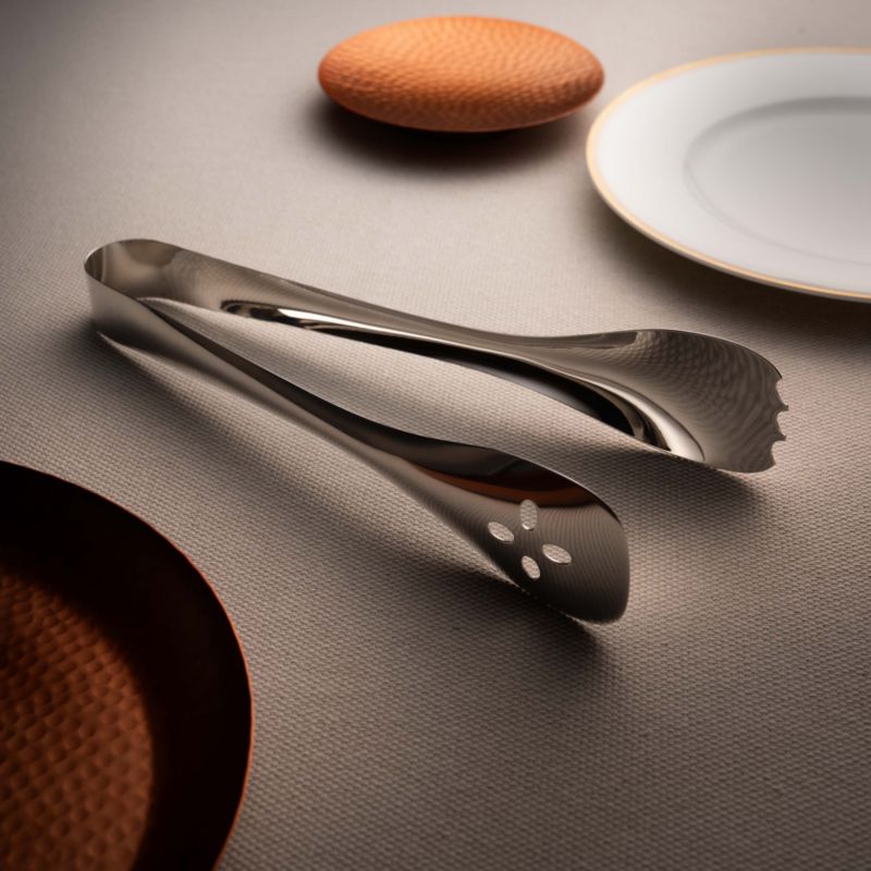 Caesna Mirror Serving Tongs - image 2 of 3