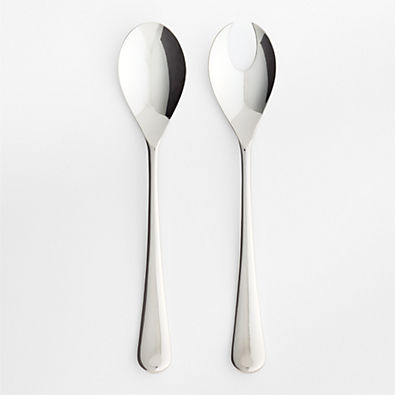 View Caesna Mirror Salad Servers, Set of 2 details