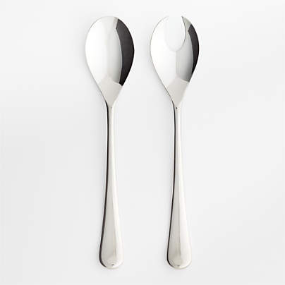 Caesna Mirror Salad Servers, Set of 2