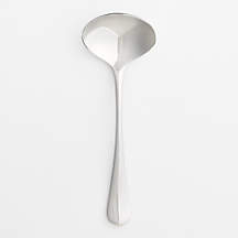Caesna Mirror Sauce Ladle by Robert Welch + Reviews | Crate & Barrel