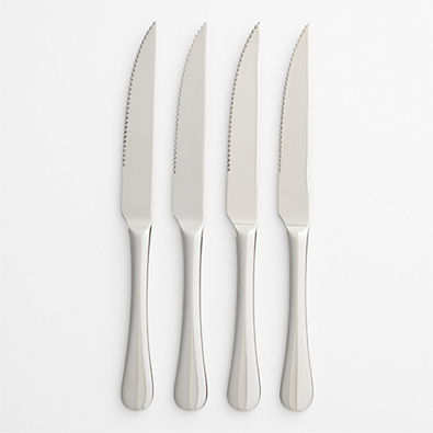 View Caesna Mirror Steak Knives, Set of 4 details