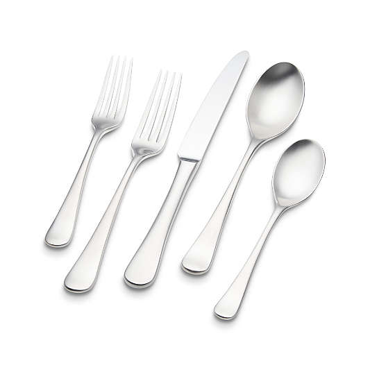 Caesna Satin 5-Piece Flatware Place Setting