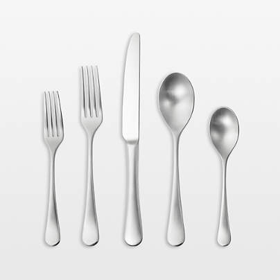Caesna Satin 20-Piece Flatware Set