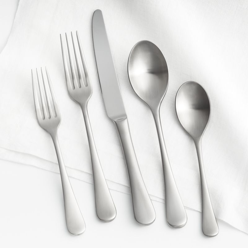 Black Flatware  Crate & Barrel