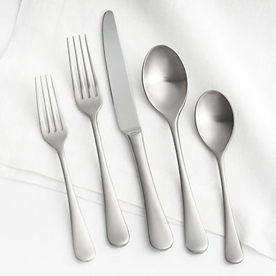 View Caesna Satin 20-Piece Flatware Set details