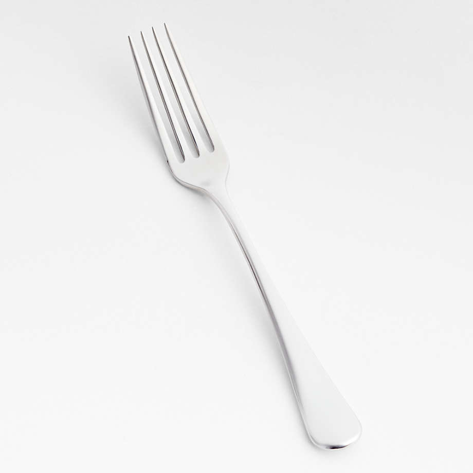 Caesna Satin Dinner Fork by Robert Welch + Reviews | Crate & Barrel