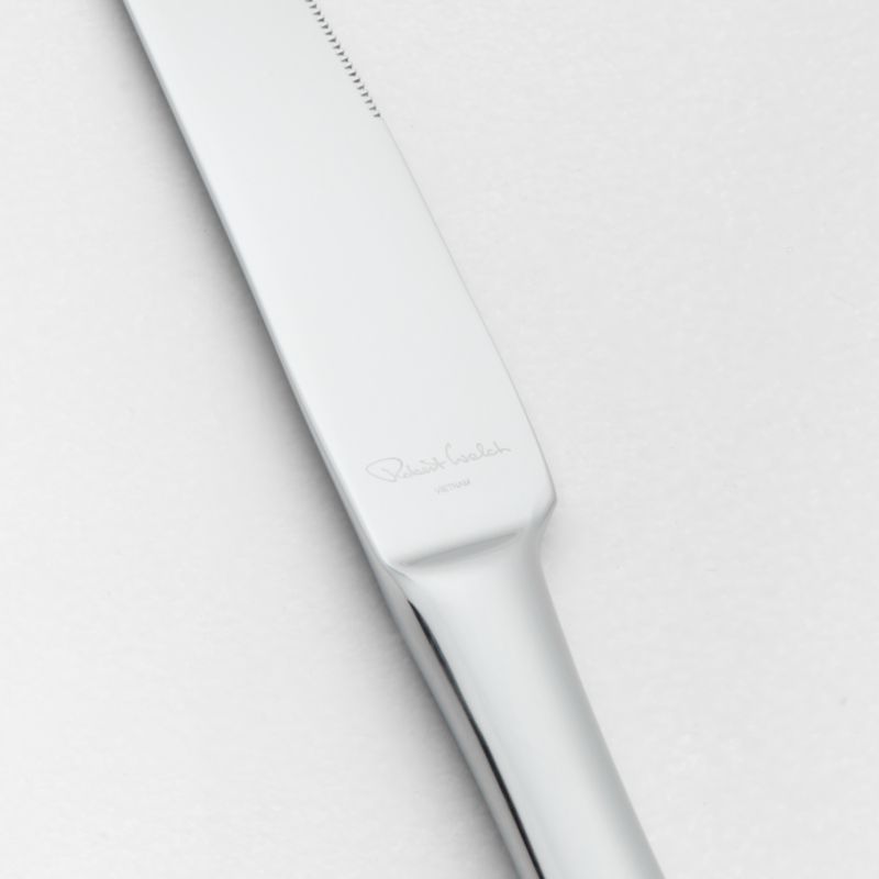 Caesna Satin Dinner Knife by Robert Welch + Reviews | Crate & Barrel