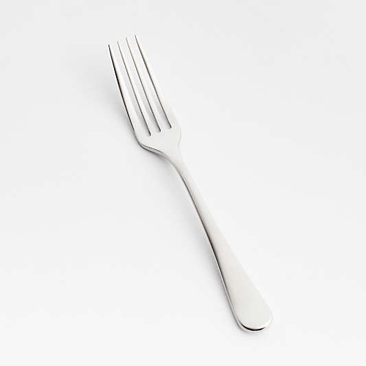 Open Stock Flatware Individual Forks Spoons Crate Barrel Canada   Caesna Satin Salad Fork 