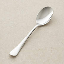 Caesna Mirror Serving Spoon by Robert Welch + Reviews | Crate & Barrel