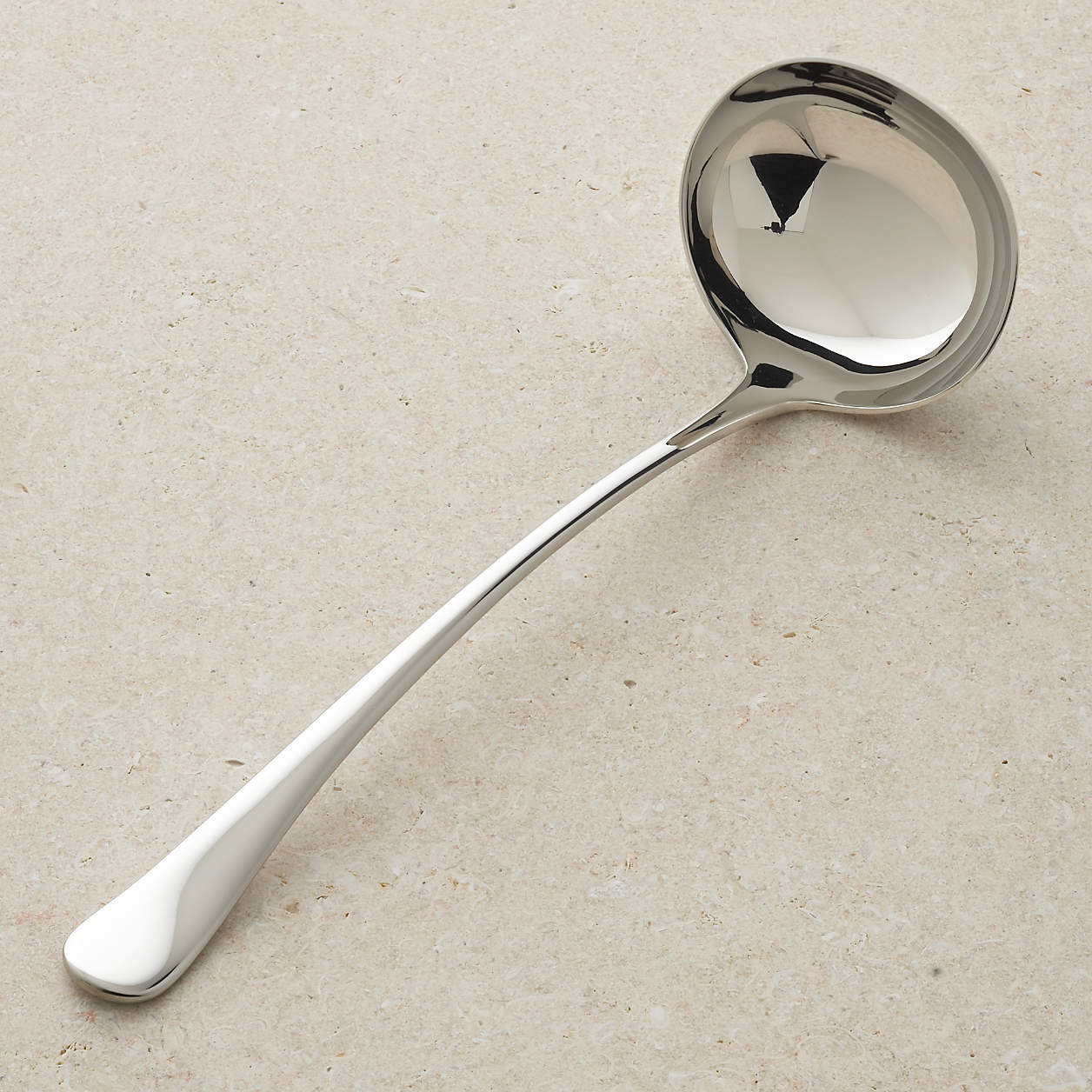 Caesna Mirror Soup Ladle by Robert Welch + Reviews Crate & Barrel