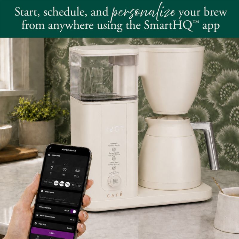 CAFÉ ™ Butter Cream 10-Cup Drip Coffee Maker with Thermal Carafe - image 1 of 8