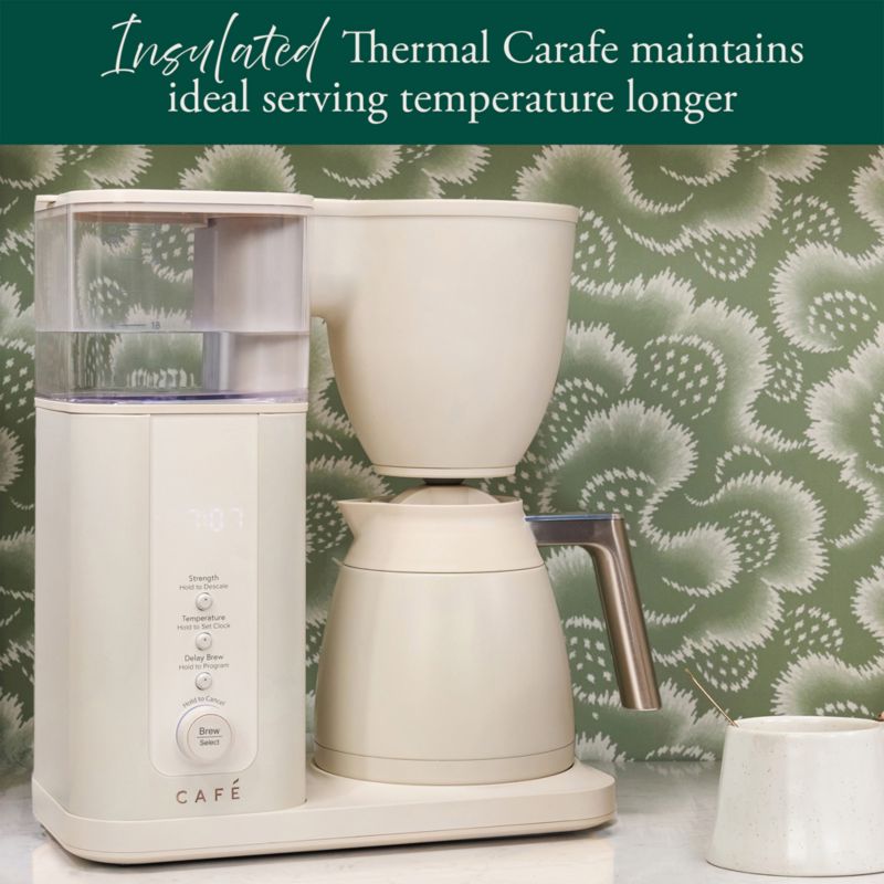 CAFÉ ™ Butter Cream 10-Cup Drip Coffee Maker with Thermal Carafe - image 2 of 8
