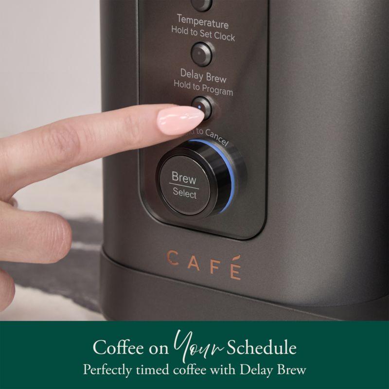 CAFÉ ™ Matte Black 10-Cup Drip Coffee Maker with Thermal Carafe - image 2 of 10