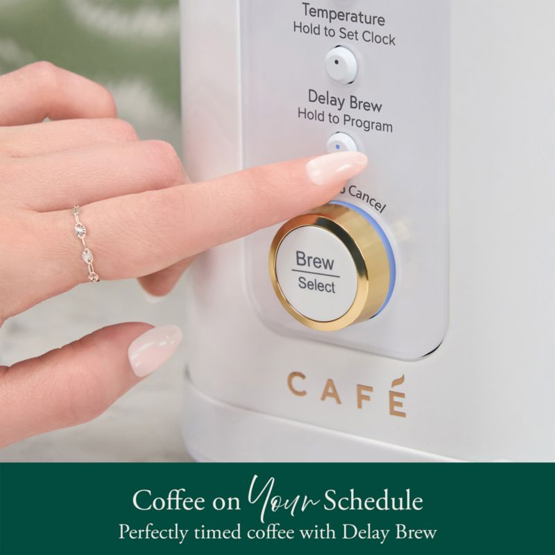 CAFÉ ™ Matte White 10-Cup Drip Coffee Maker with Thermal Carafe - image 4 of 11