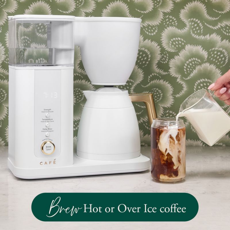 CAFÉ ™ Matte White 10-Cup Drip Coffee Maker with Thermal Carafe - image 2 of 11