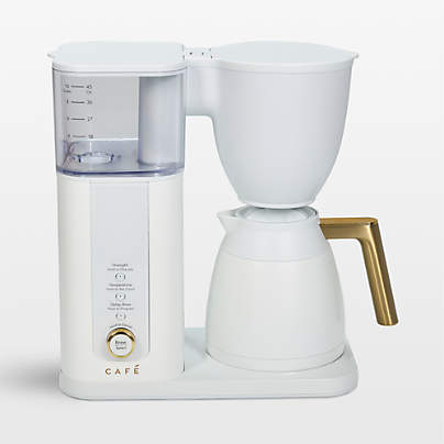 CAFÉ ™ Matte White 10-Cup Drip Coffee Maker with Thermal Carafe
