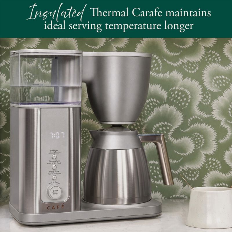 CAFÉ ™ Stainless Steel 10-Cup Drip Coffee Maker with Thermal Carafe - image 8 of 11