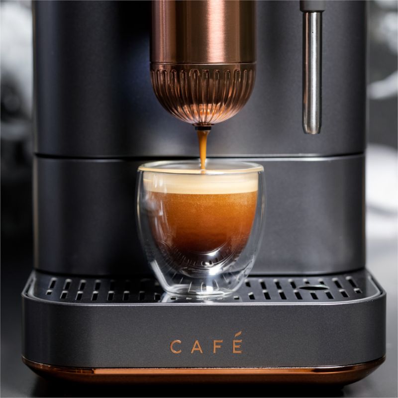 Café ™ Matte Black Affetto Automatic Espresso Machine - image 2 of 13